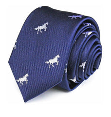 Platinum Horse Print Tie - Coming soon