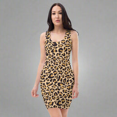 Leopard Fitted Dress