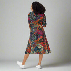 Paisley Midi Dress