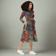 Paisley Midi Dress